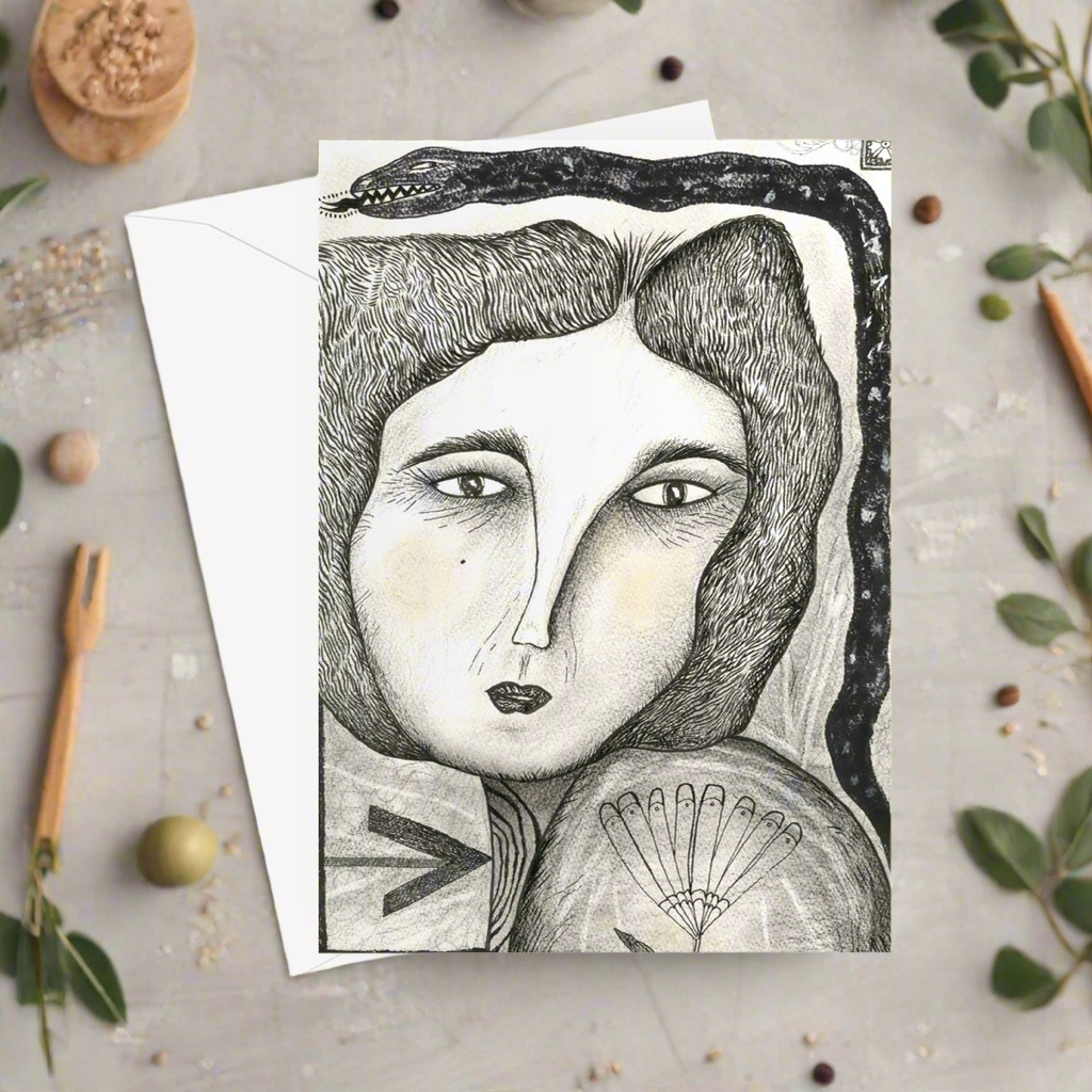 Artemis Greeting Card