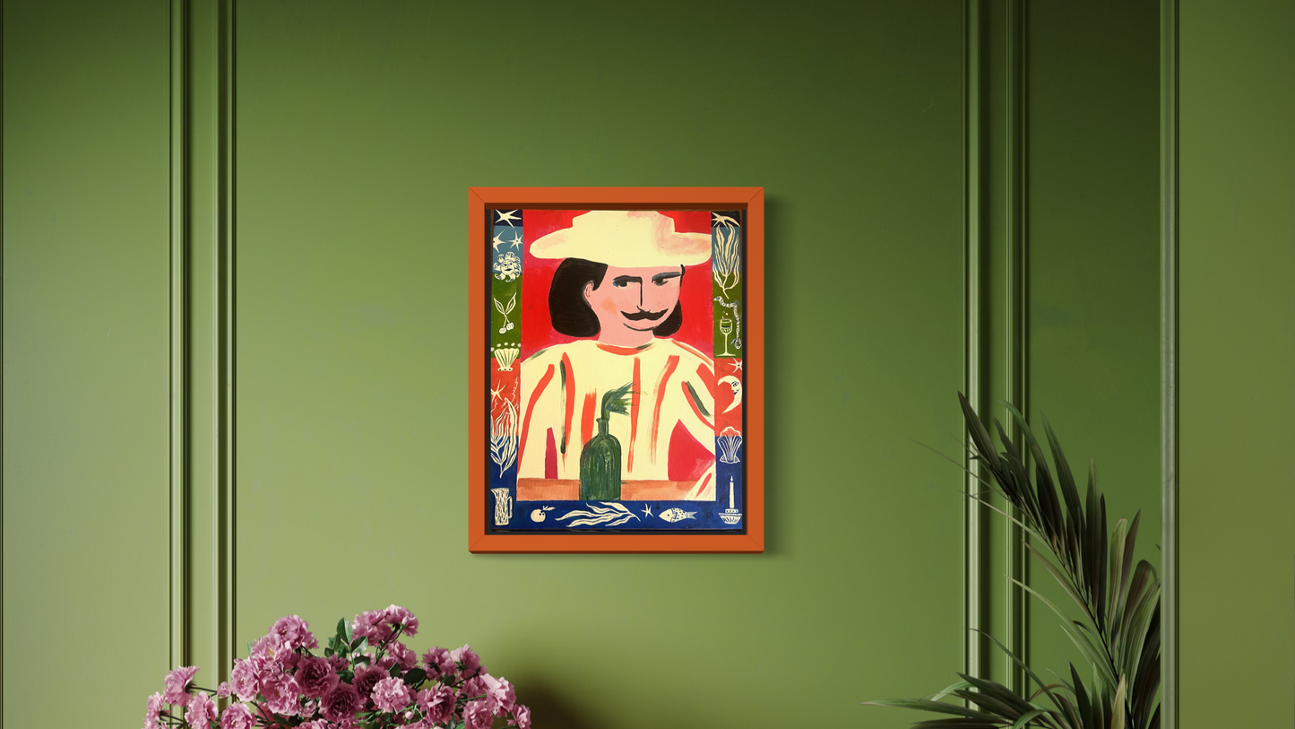 Spanish Cowboy- Fine Art Print